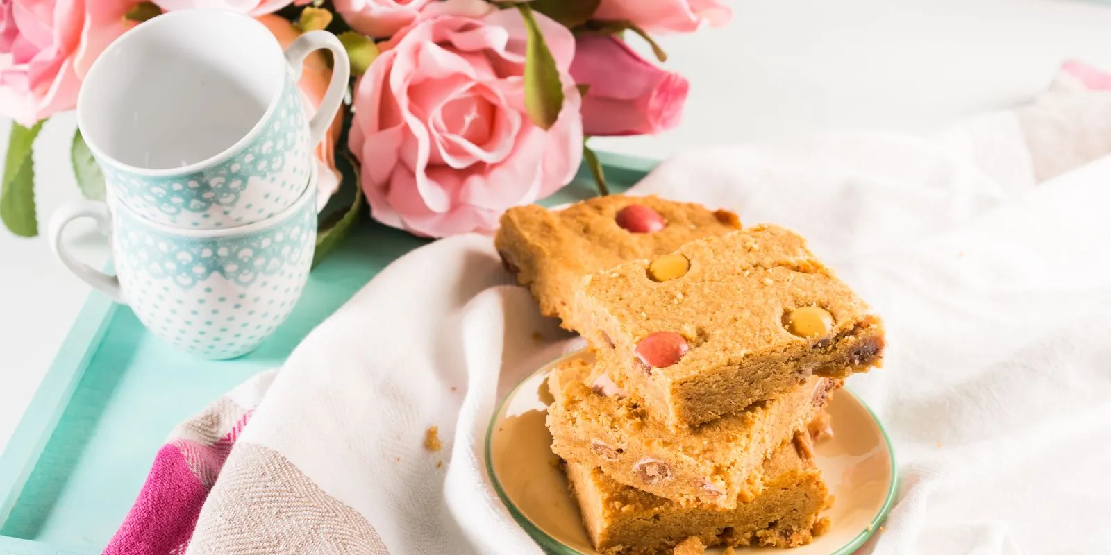 Peanut Butter Blondies